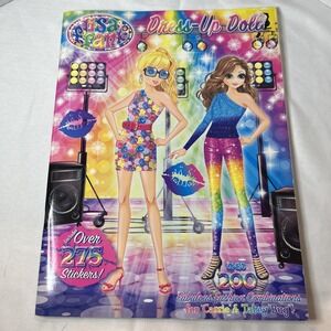 New Lisa Frank Paper Dress-Up‎ Dolls Book Stickers Coloring -Cassie&Tatey Bug